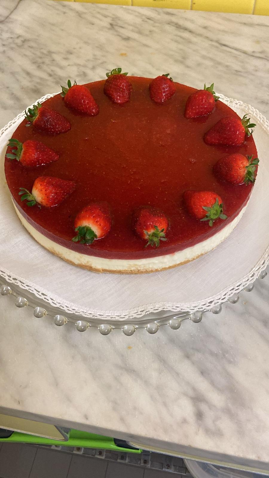 Cheesecake alla fragola