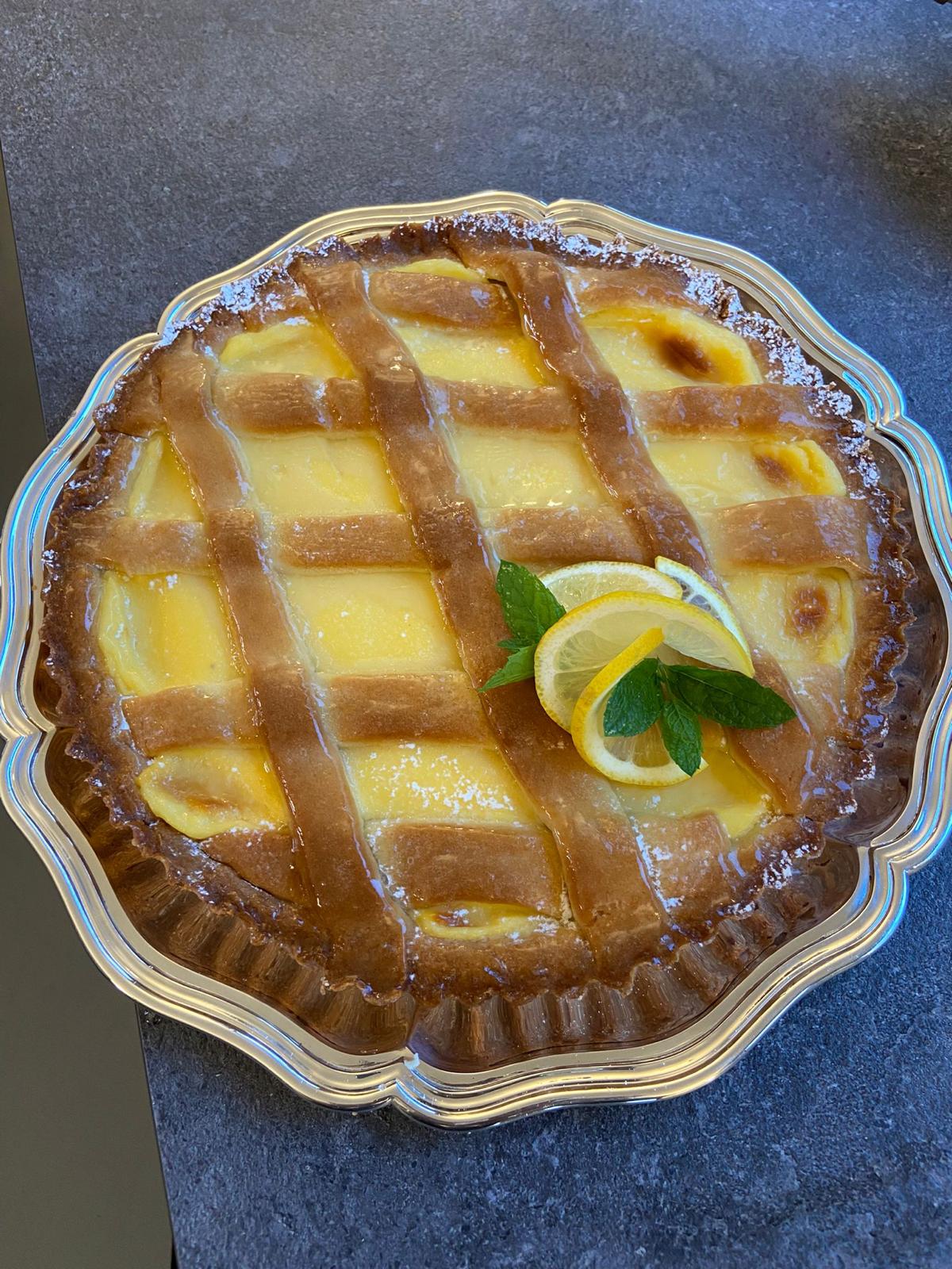 Crostata al limone
