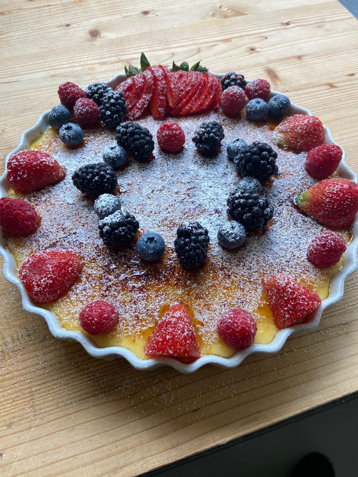 Torta ai frutti di bosco